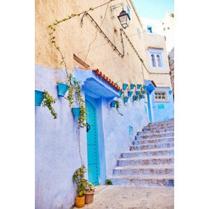 Fotografie Morocco is the blue city of, Evgeniy Ivanov, 26.7 × 40 cm