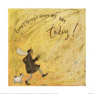 Umělecký tisk Sam Toft - Everything(s Going My Way Today!, 40 × 40 cm