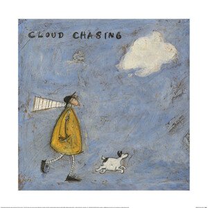 Umělecký tisk Sam Toft - Cloud Chasing, 40 × 40 cm