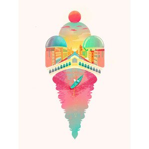 Ilustrace Just One Cornetto, Mark Harrison, 30 × 40 cm