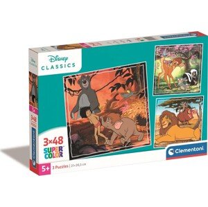 Puzzle Disney - Classics, (3x) 48 ks