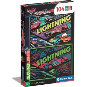 Puzzle Cars - Glowing, 104 ks