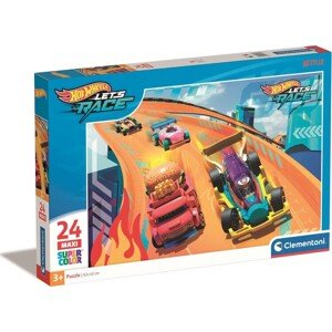 Puzzle Maxi - Hot Wheels, 24 ks