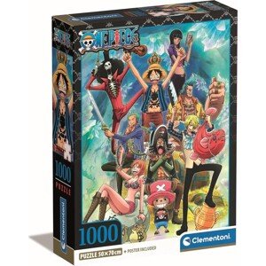 Puzzle Compact Box - One Piece, 1000 ks