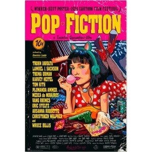 Plakát, Obraz - Pop Fiction, 61 × 91.5 cm