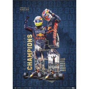 Umělecký tisk Oracle Red Bull Racing - F1® World Constructors' Champions - 2023, Automobilist, 50 × 70 cm