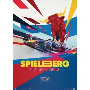 Umělecký tisk Oracle Red Bull Racing - Austrian Grand Prix - 2022, Automobilist, 50 × 70 cm