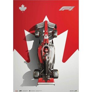 Umělecký tisk Formula 1 ® - Canadian Tribute - 2024, 50 × 70 cm