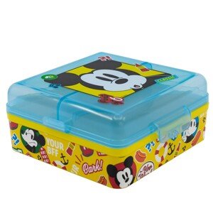 Svačinový box Svačinový box Mickey Mouse - Fun-Tastic, 6 x 13,5 x 14,1 cm
