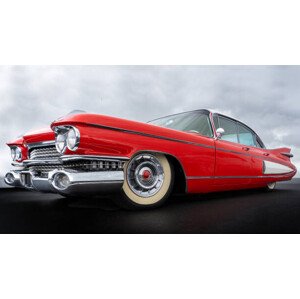 Ilustrace Side view of a classic american, MikeVanSchoonderwalt, 40 × 22.2 cm