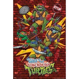 Plakát, Obraz - Tales of the Teenage Mutant Ninja Turtles, 61 × 91.5 cm