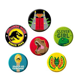 Plackový set Jurassic Park - Icons