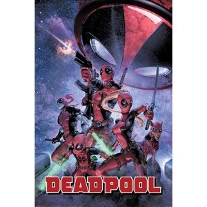 Plakát, Obraz - Deadpool - Family, 61 × 91.5 cm