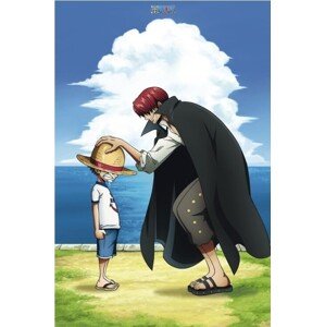Plakát, Obraz - One Piece - Shanks & Luffy, 61 × 91.5 cm