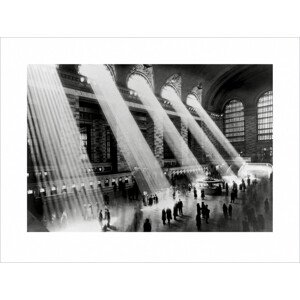 Umělecký tisk New York - Grand central terminal, 80 × 60 cm