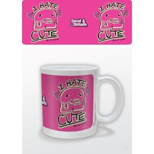 Hrnek Humor - I Hate Cute, David & Goliath, 0,33 l
