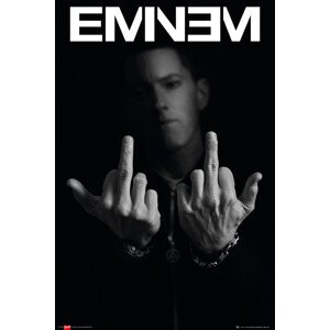 Plakát, Obraz - Eminem - fingers, 61 × 91.5 cm