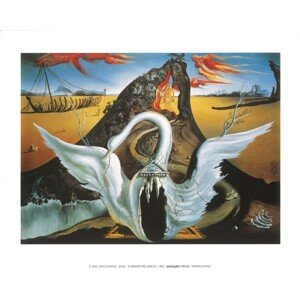 Umělecký tisk Bacchanale, 1939, Salvador Dalí, 30 × 24 cm
