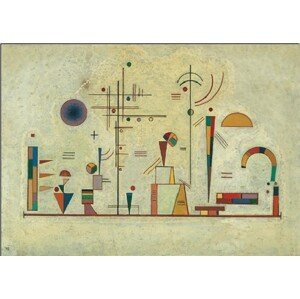 Umělecký tisk Ernst und Spaß, Wassily Kandinsky, 80 × 60 cm