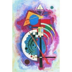 Umělecký tisk Pocta Grohmannovi, Wassily Kandinsky, 60 × 90 cm