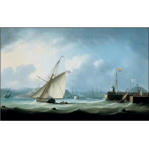 Umělecký tisk Port of Leith, Navi, 30 × 24 cm