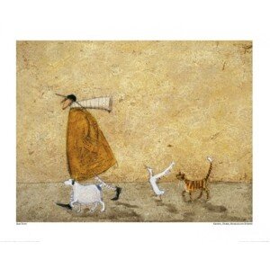 Umělecký tisk Sam Toft - Ernest, Doris, Horace And Stripes, 80 × 60 cm