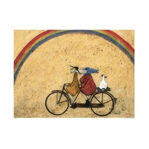 Umělecký tisk Sam Toft - Somewhere Under a Rainbow, 80 × 60 cm