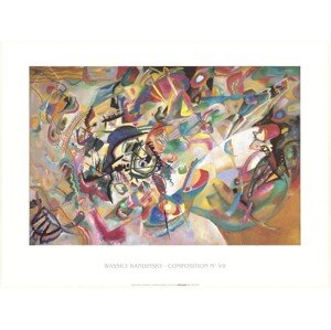 Umělecký tisk Kompozice 1919, Kandinsky, 59.5 × 47.5 cm