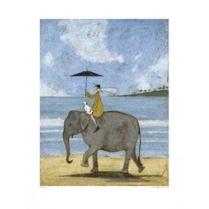 Umělecký tisk Sam Toft - On The Edge Of The Sand, 40 × 50 cm