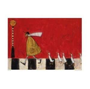 Umělecký tisk Sam Toft - Crossing With Ducks, 50 × 40 cm