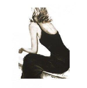 Umělecký tisk Janel Eleftherakis - Little Black Dress II, 60 × 80 cm