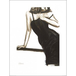 Umělecký tisk Janel Eleftherakis - Little Black Dress III, 60 × 80 cm