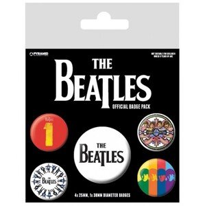 Plackový set The Beatles - Black