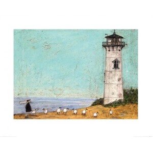 Umělecký tisk Sam Toft - Seven Sisters And A Lighthouse, 50 × 40 cm