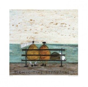 Umělecký tisk Sam Toft - Picnic Time Approacheth, 40 × 30 cm