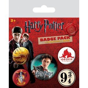 Plackový set Harry Potter - Nebelvír
