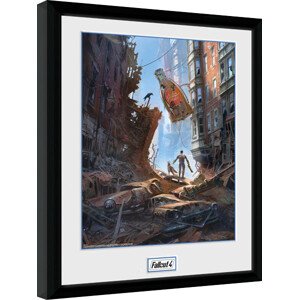 Obraz na zeď - Fallout 4 - Street Scene, 30 × 40 cm