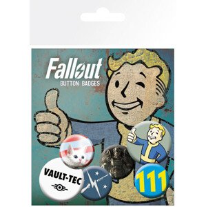 Plackový set Fallout 4 - Mix 2