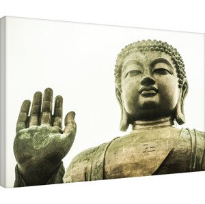 Obraz na plátně Tim Martin - Tian Tan Buddha, Hong Kong, 2 - 80×60 cm