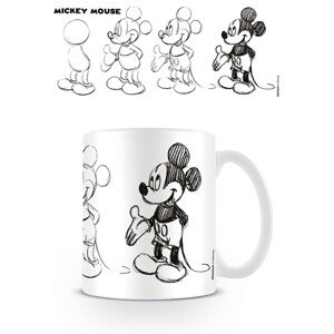 Hrnek Myšák Mickey (Mickey Mouse) - Sketch Process, 0,33 l