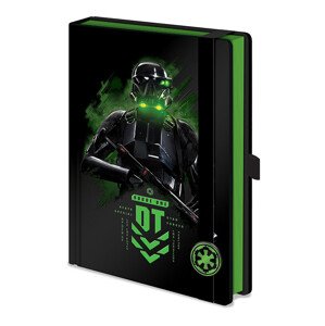 Zápisník Rogue One: Star Wars Story -  Death Trooper A5 Premium, A5
