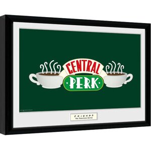Obraz na zeď - Přátelé - Central Perk, 34 × 44.2 cm