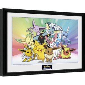Obraz na zeď - Pokemon - Eevee, 34 × 44.2 cm