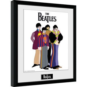 Obraz na zeď - The Beatles - Yellow Submarine Group, 30.5 × 40.6 cm