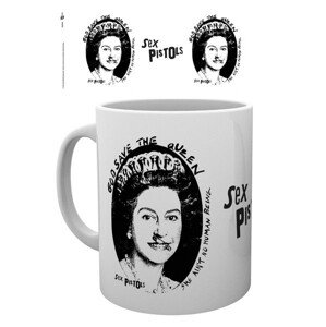 Hrnek Sex Pistols - God Save The Queen, 0,33 l