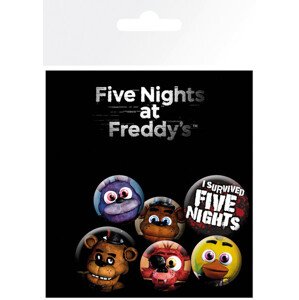 Plackový set Five Nights at Freddys