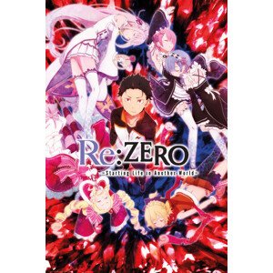 Plakát, Obraz - Re: ZERO - Key Art, 61 × 91.5 cm