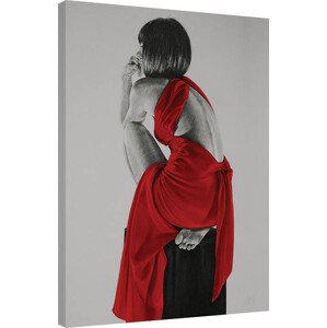 Obraz na plátně T. Good - Red XXIV, 2 - 60×80 cm