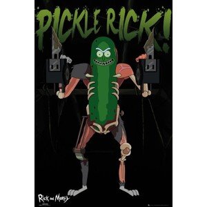 Plakát, Obraz - Rick and Morty - Pickle Rick, 61 × 91.5 cm
