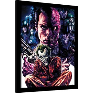 Obraz na zeď - DC Comics - Criminally Insane, 34.3 × 44.5 cm